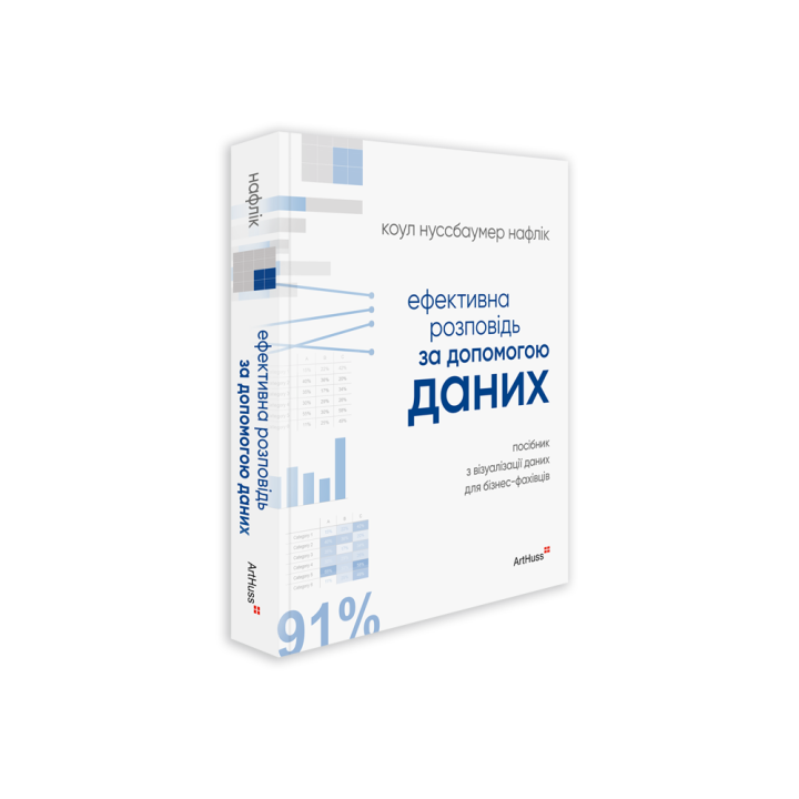Ефективна розповідь за допомогою даних Посібник з візуалізації даних для бізнес-фахівців. Коул Нуссбаумер Нафлік