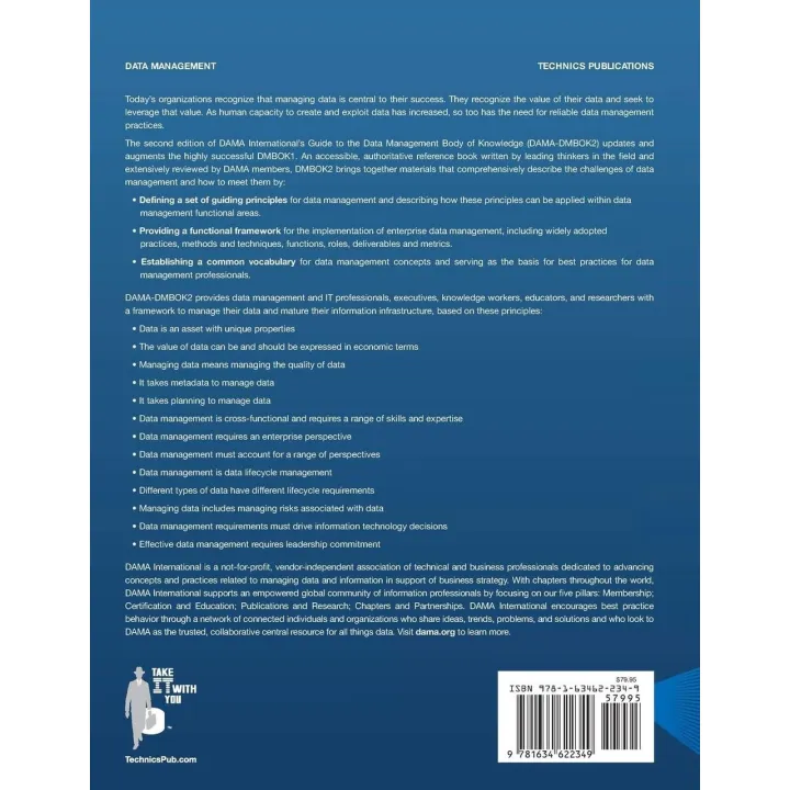 DAMA-DMBOK: Data Management Body of Knowledge: 2nd Edition (English)