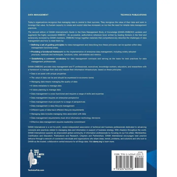 DAMA-DMBOK: Data Management Body of Knowledge: 2nd Edition (English)