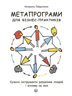 Метапрограми для бізнес-практиків. Сучасні інструменти розуміння людей і впливу на них. Катерина Гайдученко Метапрограми для бізнес-практиків. Сучасні інструменти розуміння людей і впливу на них. Катерина Гайдученко