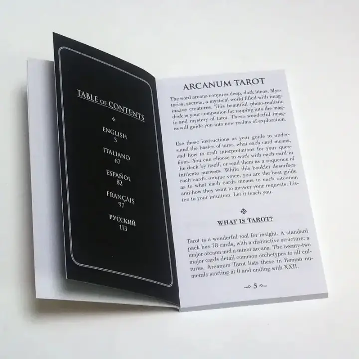 Arcanum Tarot. Карти Таро