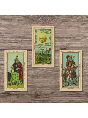 Book of Thoth. Etteilla Tarot (Таро Гранд Еттейла). Колода карт