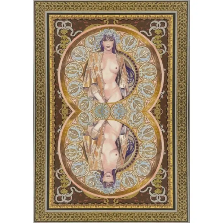 Chakras, Eros and Astrology. Manara. Erotic Oracle (Чакри, Ерос та астрологія. Манара. Еротичний оракул). Карти Таро. Milo Manara