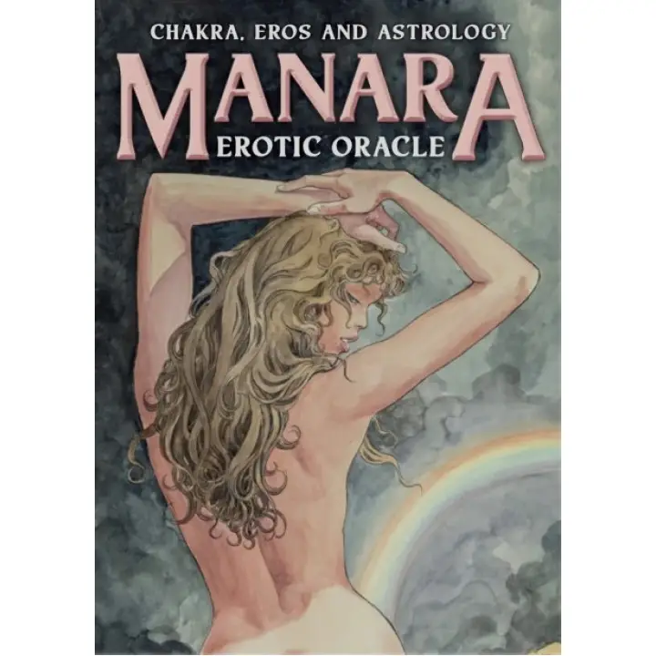 Chakras, Eros and Astrology. Manara. Erotic Oracle (Чакри, Ерос та астрологія. Манара. Еротичний оракул). Карти Таро. Milo Manara