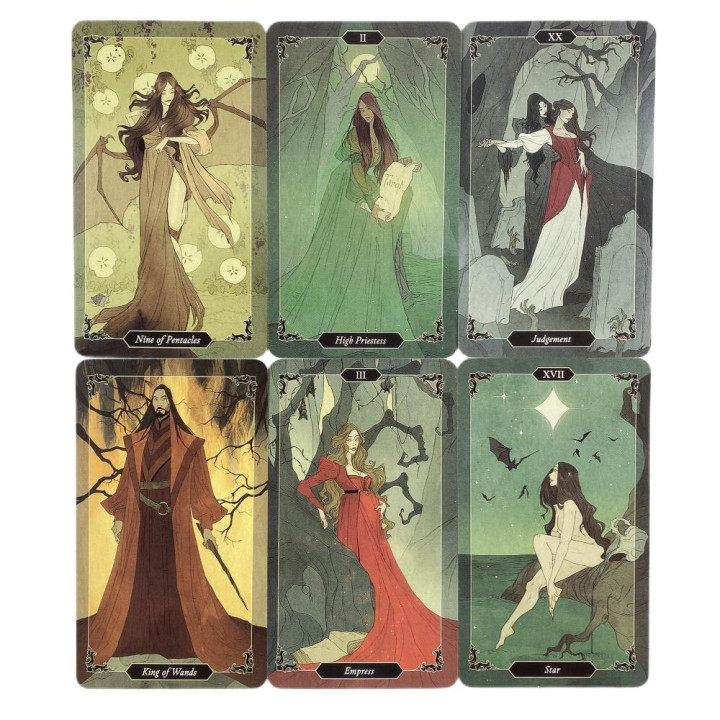 Dark Wood Tarot (Таро Темного лісу). Набір: колода карт + книга