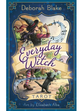 Everyday Witch Tarot (Таро повсякденної відьми). Набір: колода карт + книга. Elisabeth Alba, Deborah Blake