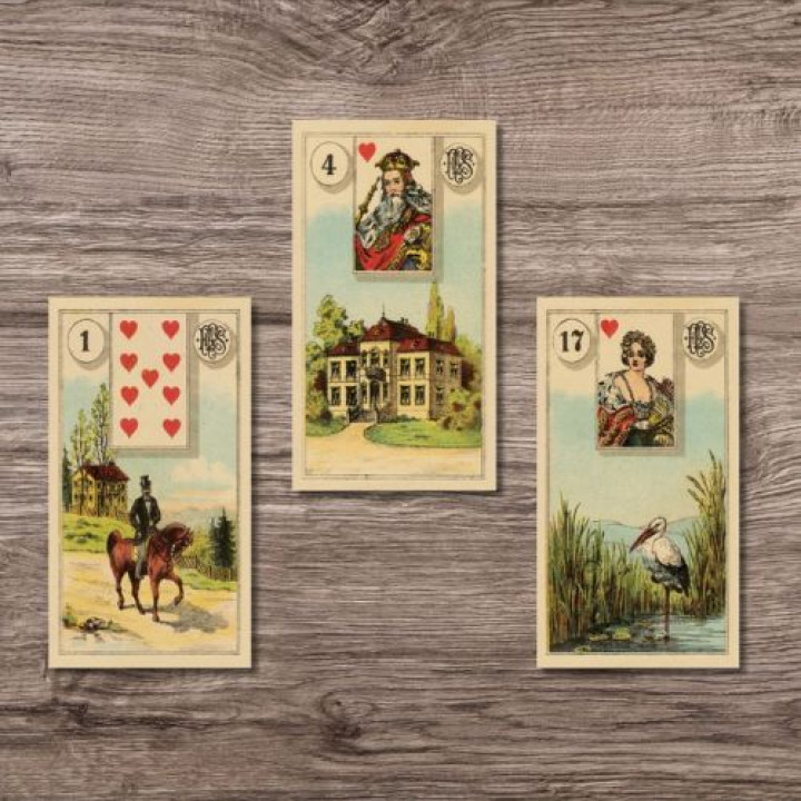 Grand Tableau Lenormand Oracle Cards (Оракул Великий розклад Ленорман). Колода карт