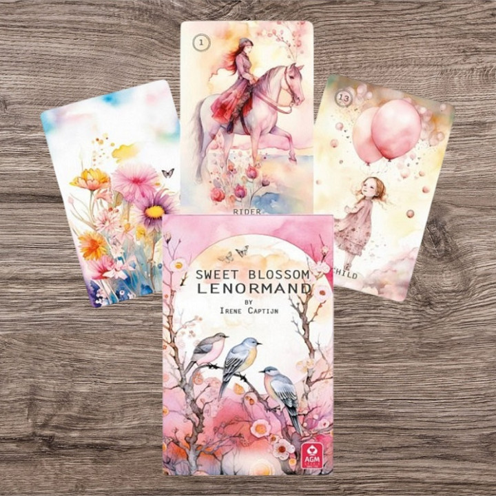 Sweet Blossom Lenormand Oracle (Солодкий Квітковий Оракул Ленорман). Колода карт