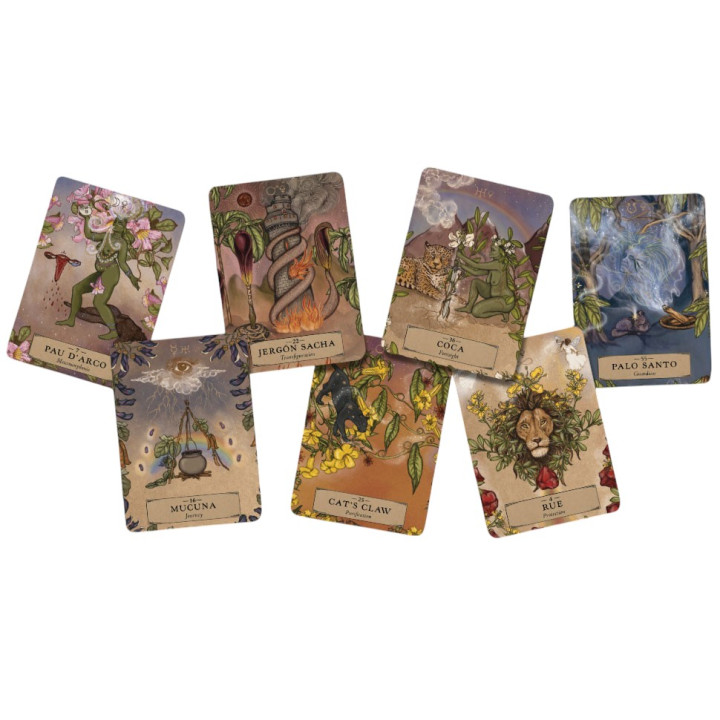 The Herbal Astrology Oracle (Оракул Травяной Астрологии). Adriana Ayales(колода карт)