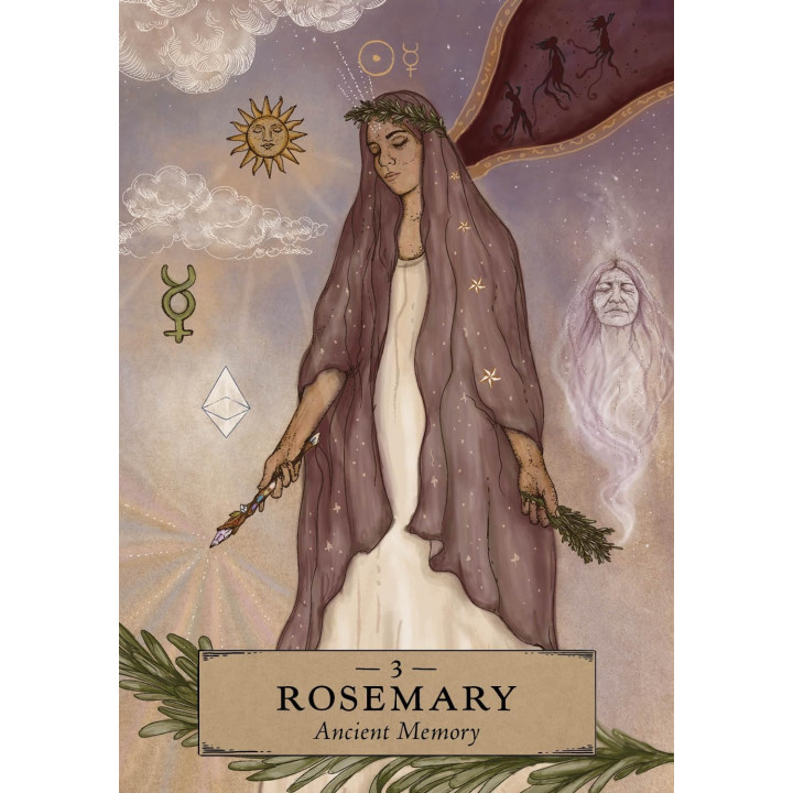 The Herbal Astrology Oracle (Оракул Травяной Астрологии). Adriana Ayales(колода карт)