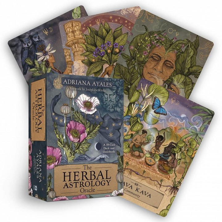 The Herbal Astrology Oracle (Оракул Травяной Астрологии). Adriana Ayales(колода карт)