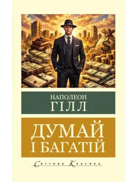 Думай і багатій. Наполеон Гілл (Світова класика) Думай і багатій. Наполеон Гілл (Світова класика)