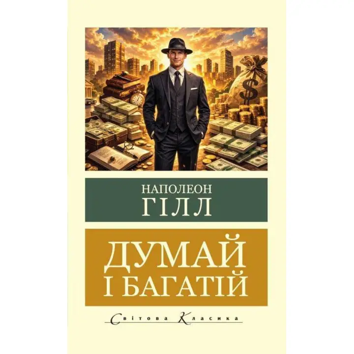 Думай і багатій. Наполеон Гілл (Світова класика)