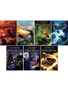 Harry Potter (Гарри Поттер) Books 1-7. Джоан Кэтлин Роулинг. Комплект книг на английском языке Harry Potter (Гарри Поттер) Books 1-7. Джоан Кэтлин Роулинг. Комплект книг на английском языке