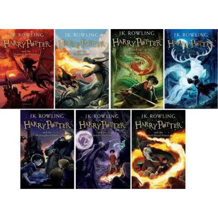 Harry Potter (Гаррі Поттер) Books 1-7. Джоан Кетлін Роулінг. Комплект книг англійською мовою