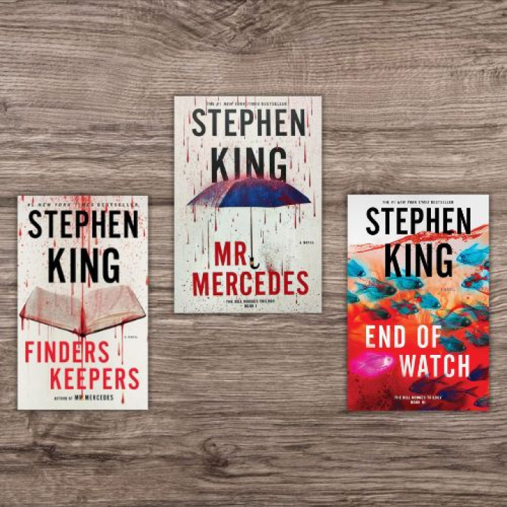 Mr. Mercedes + Finders Keepers + End of Watch. Stephen King (The Bill Hodges Trilogy)