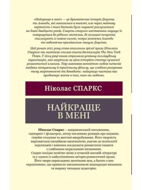 Найкраще в мені. Ніколас Спаркс (Світова Класика)