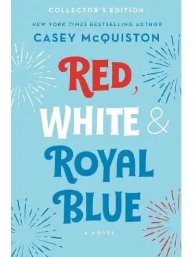 Red, White and Royal Blue (Червоний, білий і королівський синій англійською). Casey McQuiston Red, White and Royal Blue (Червоний, білий і королівський синій англійською). Casey McQuiston