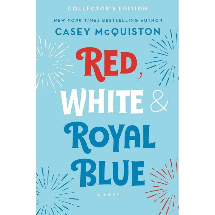 Red, White and Royal Blue (Червоний, білий і королівський синій англійською). Casey McQuiston