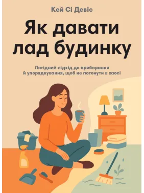 Як давати лад будинку. Лагідний підхід до прибирання й упорядкування, щоб не потонути в хаосі. Кей Сі Девіс Як давати лад будинку. Лагідний підхід до прибирання й упорядкування, щоб не потонути в хаосі. Кей Сі Девіс