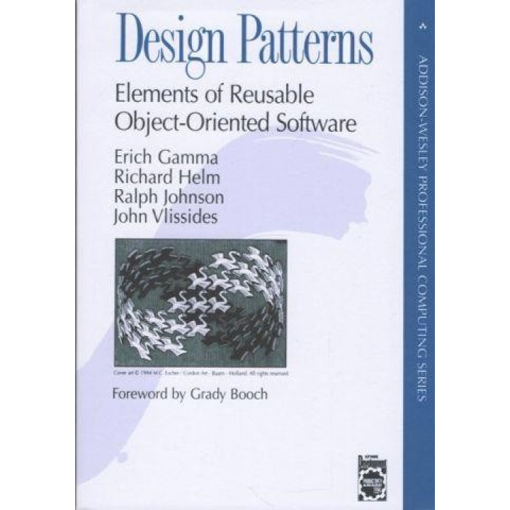 Design Patterns: Elements of Reusable Object-Oriented Software.