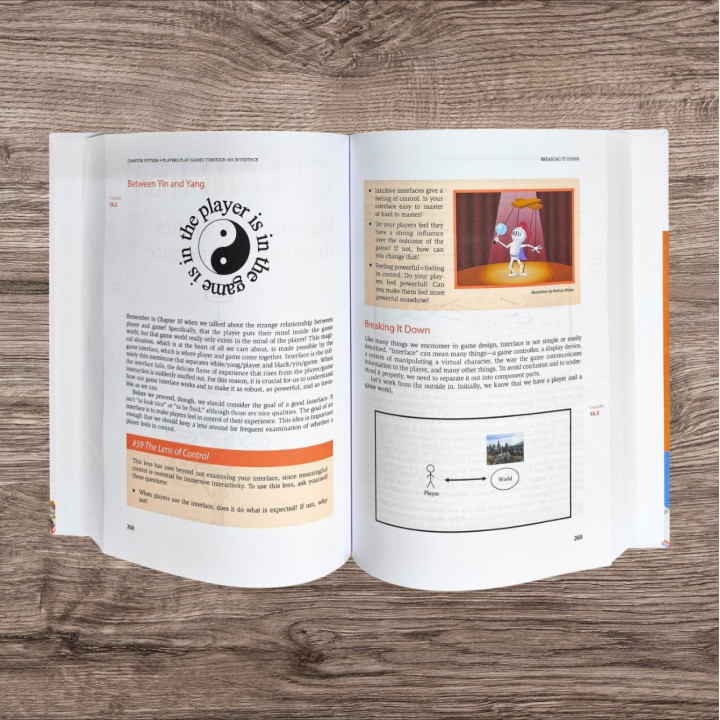 The Art of Game Design: A Book of Lenses. 3rd Edition. Jesse Schell (color edition)