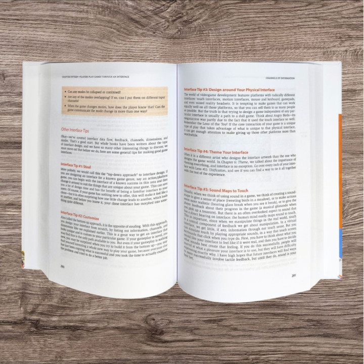 The Art of Game Design: A Book of Lenses. 3rd Edition. Jesse Schell (color edition)