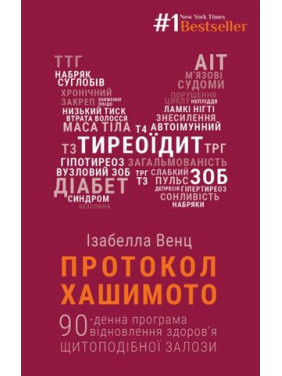 Протокол Хашимото. 90-денна програма відновлення здоров’я щитоподібної залози. Венц Ізабелла Протокол Хашимото. 90-денна програма відновлення здоров’я щитоподібної залози. Венц Ізабелла
