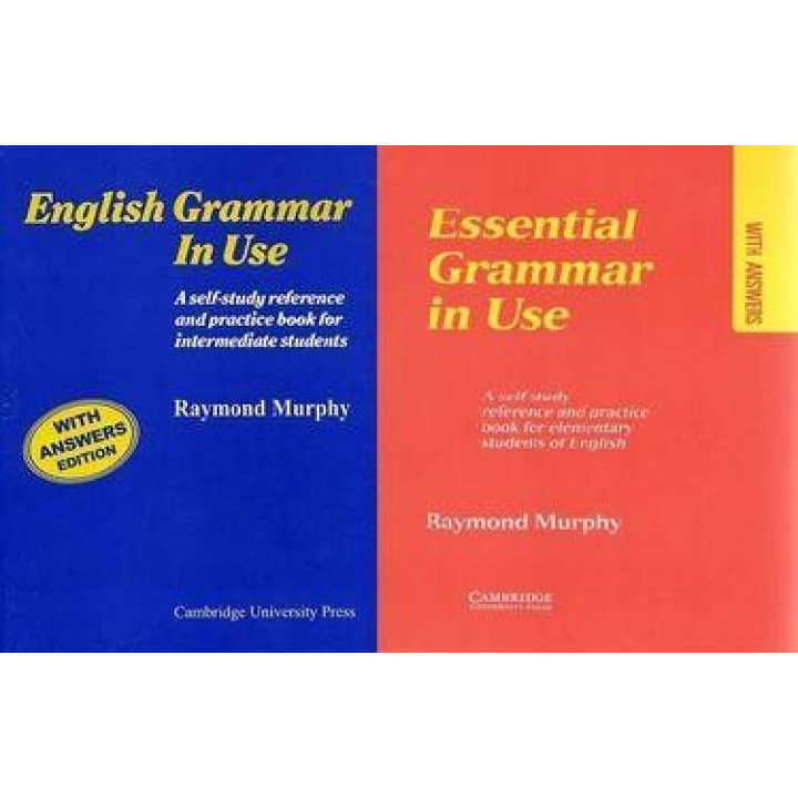 English Grammar in Use + Essential Grammar in Use. Raymond Murphy.  Комплект.  Реймонд Мерфі