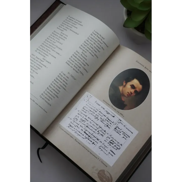 Возрожденный "Кобзарь". Самый полный сборник. Иллюстрированное подарочное издание в кожаной обложке